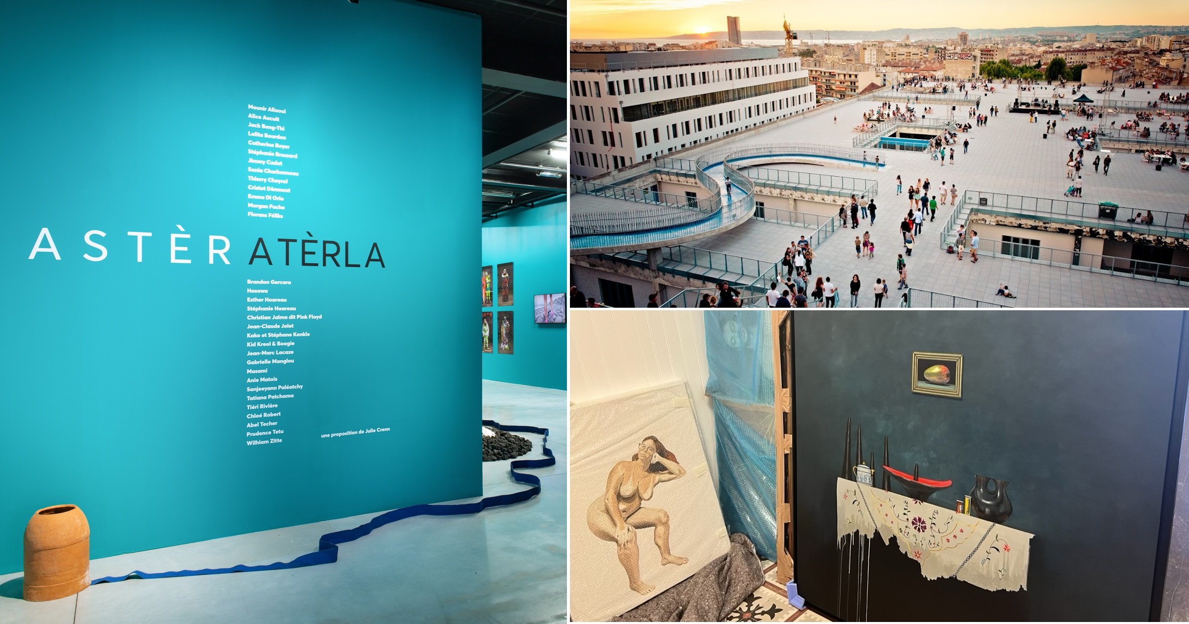 Astèr Atèrla : 34 artistes réunionnais exposés à Marseille