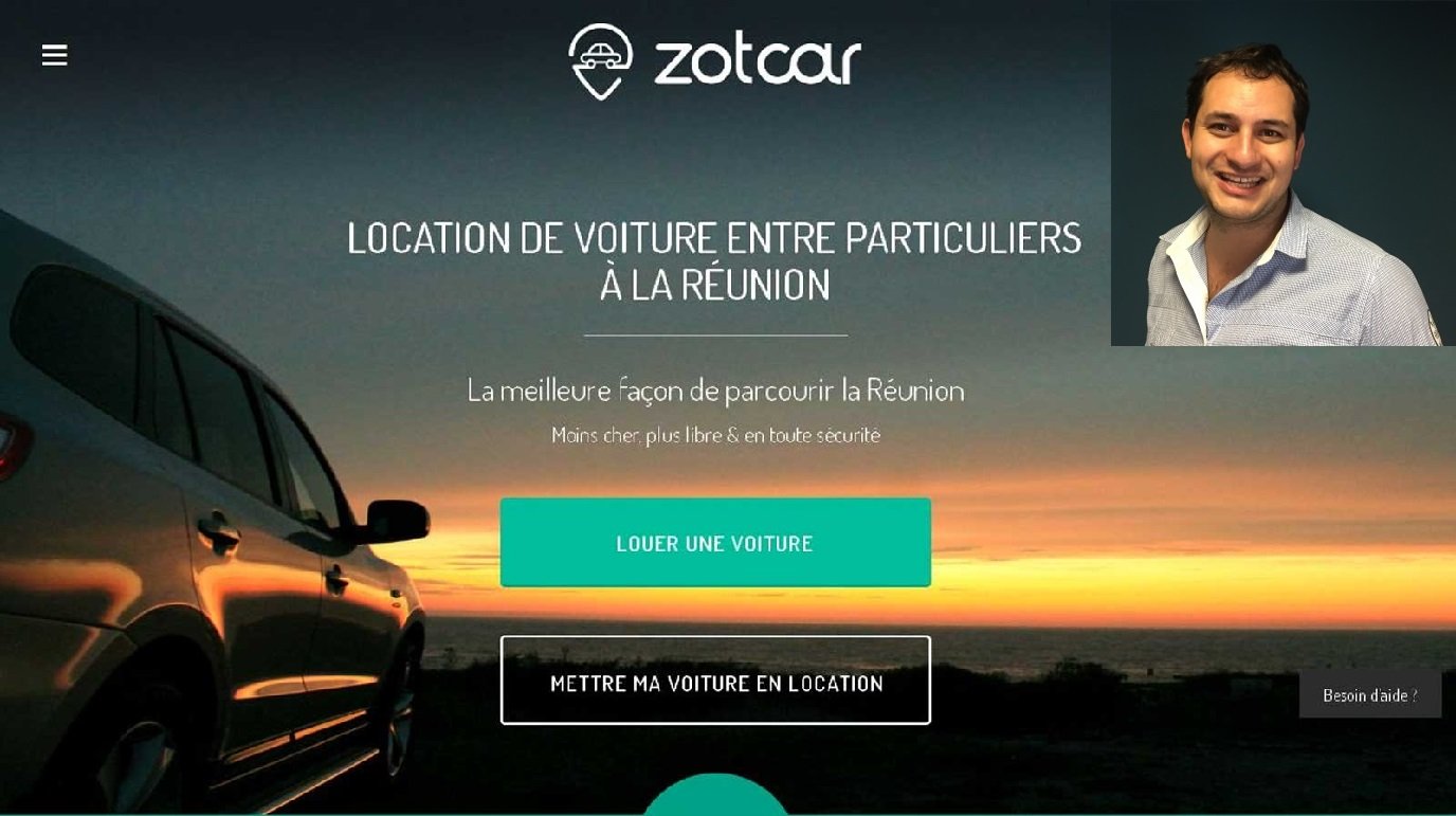Michel Thiers, créateur de Zotcar : location de voitures entre particuliers à la Réunion