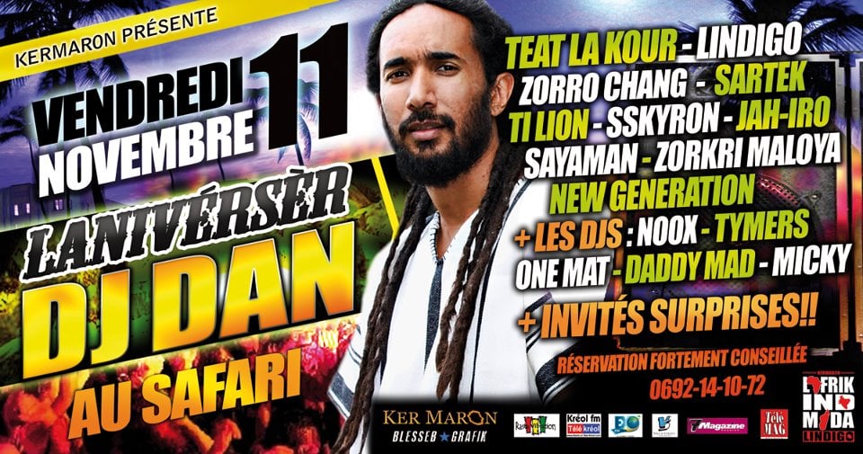 Anniversaire de DJ Dan au Safari Saint-Gilles