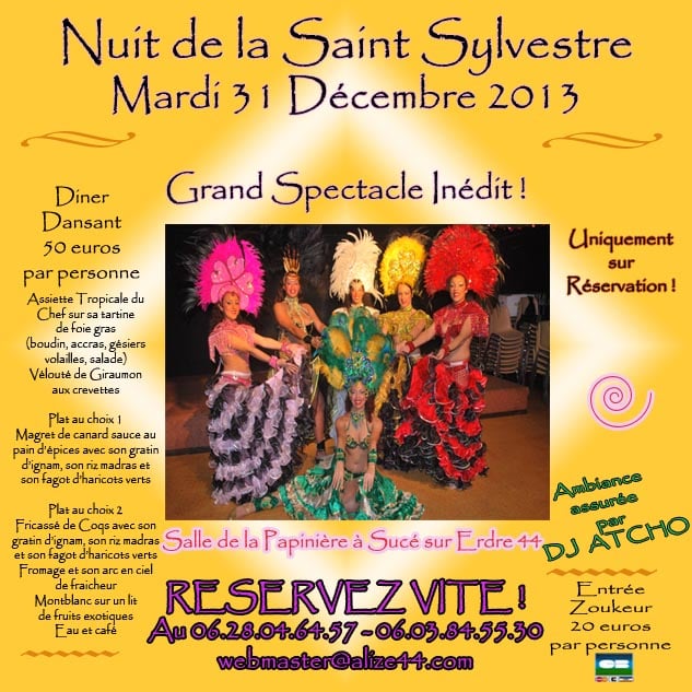 Première édition de la Nuit inédite de la Saint-Sylvestre près de Nantes