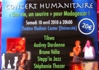 Concert humanitaire pour Madagascar à Saint-Denis (Réunion)