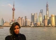 Gwendoline Hoarau, assistante communication au Lycée français de Shanghai
