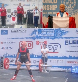 Mondial de Force athlétique : La Saint-Joséphoise Daisy Blondan sur le podium