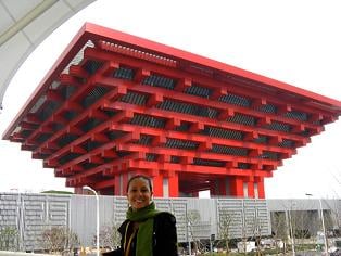 Coralie Latchoumane, chef de projet à l'Expo universelle de Shanghai 2010