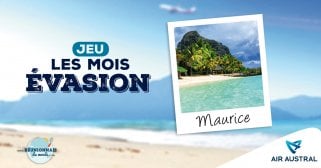 2 billets AR Réunion - Maurice !