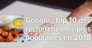Rougail Saucisse dans les Top 10 des recherches Google en 2018