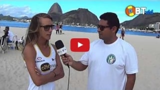 Magali Garnier : Beach tennis à Rio