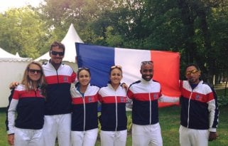 L'équipe de France de Beach Tennis composée à 50% par la Réunion au Championnat du monde