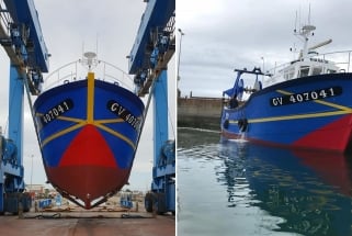 Un navire aux couleurs de la Réunion en Bretagne