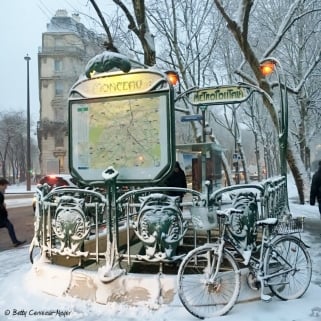 Paris sous un manteau blanc - 20 photos