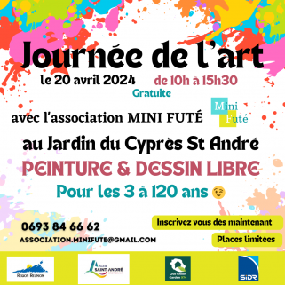 Journée de l'art le 20 avril à Saint-André 
