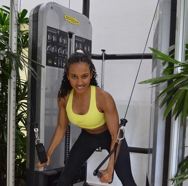 Déborah Ah-Yienne, championne de Body Fitness