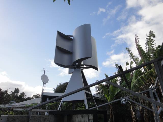 RDZIL : une éolienne individuelle qui résiste aux cyclones