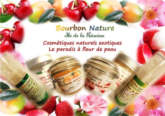 Bourbon Nature : gamme de cosmétiques Bio fabriqués à la Réunion