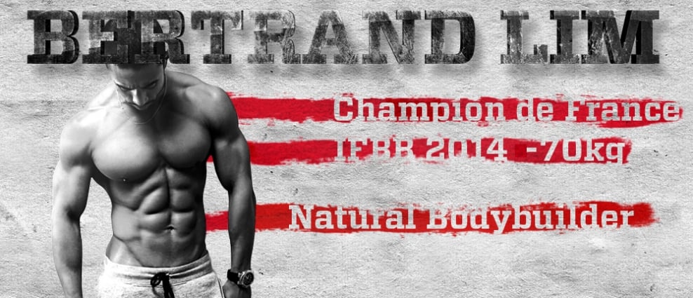 Bertrand Lim, champion de Bodybuilding