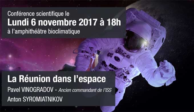 Conférence : La Réunion dans l'espace - Réunionnais du Monde