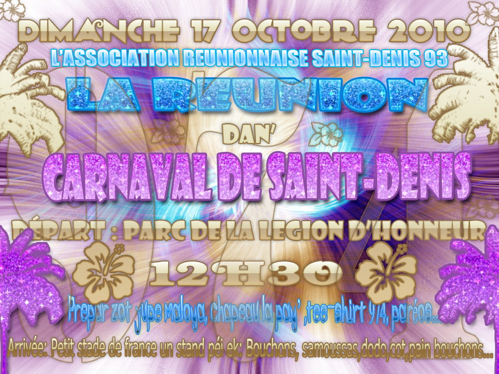 La Réunion dan' KarnavaL Saint-Denis (93)