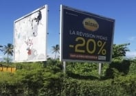 La Réunion défigurée par les publicités illégales 