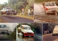 Rallye Réunion années 70-80 : photos sauts et radiers 