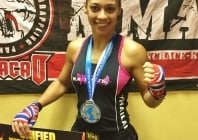Samantha Jean-François championne du monde de Kick Boxing