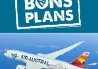 Les bons plans Air Austral sur toutes les destinations