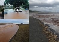 L'Etang-Salé sous la boue : la faute aux roches prélevées pour la NRL ?