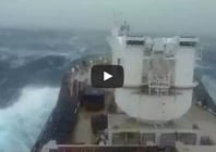 Grosse mer sur le Marion Dufresne (Vidéo)