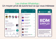 La 1ère chaîne WhatsApp dédiée à l'emploi à la Réunion !