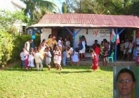 Anne Korszuk, directrice de l'Alliance Française de Sainte-Marie à Madagascar