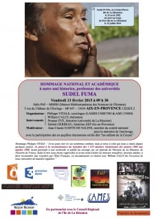 Hommage national à l'historien Sudel Fuma à Aix-en-Provence