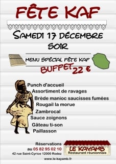 Menu réunionnais spécial Fête Kaf au restaurant Le Kayamb (12)