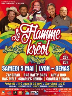 Manyan - La Flamme Kréol en tournée