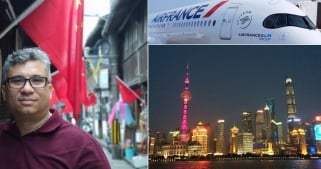Jean-Marc Éthève, cadre chez Air France à Shanghai