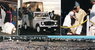 Visite du Pape à la Réunion : photos et prises de parole