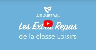 Deux nouveaux menus « Extra Repas » d'Air Austral à découvrir