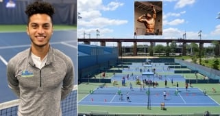 Loïs Castellon, coach à la McEnroe Tennis Academy à NY