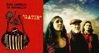 René Lacaille èk Marmaille en tournée pour la sortie de l'album Gatir