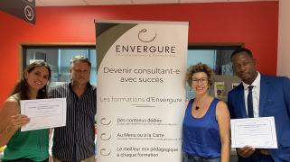 Les 2 premiers diplômés en CQP Consultant Autonome de La Réunion 