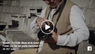 Reza et le futur du monde : les premières images