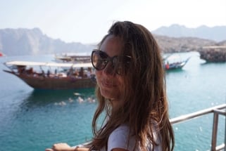 Elodie Boyer, juriste pour l'armée à Abu Dhabi