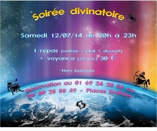 Soirée divinatoire au restaurant réunionnais O délices d'Anaïs (91)