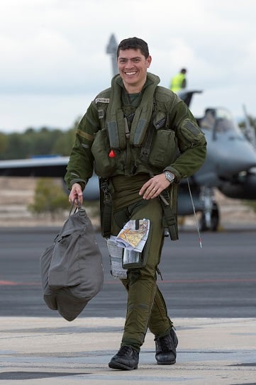 Sébastien Nativel, pilote de chasse dans l'Armée de l'Air