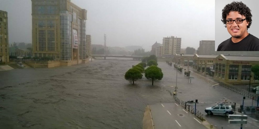 inondations Montpellier - septembre 2014